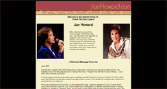 Desktop Screenshot of janhoward.com